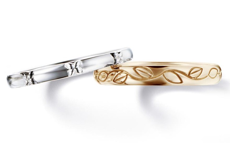 フィーカの結婚指輪　白い花～約束のブーケ